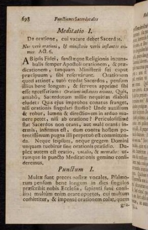 698-701, Meditatio I