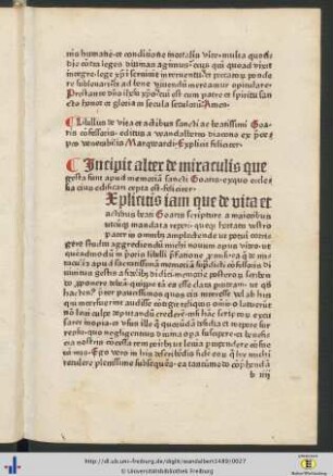 Libellus de vita et actibus sancti Goaris confessoris