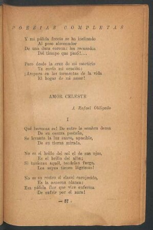 Amor celeste