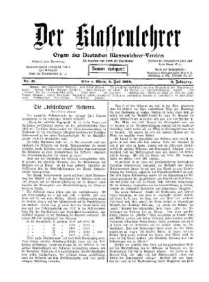 Die "bescheidenen" Rektoren