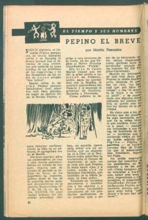 Pepino el Breve : El tiempo y sus hombres