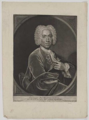 Bildnis des Johann Friedrich Bachoff von Echt