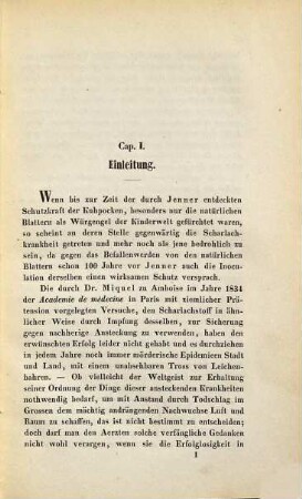 Die sichere Heilung der Scharlachkrankheit durch eine neue völlig gefahrlose Heilmethode