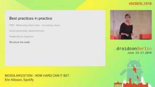 Modularization: How hard can it be?