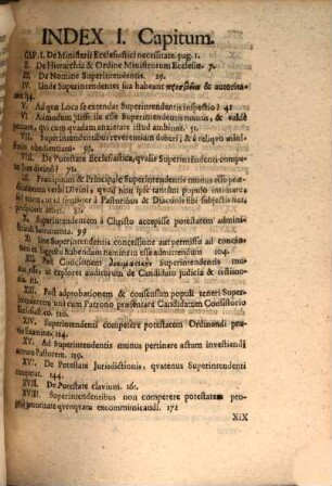 Casparis Ziegleri Superintendens Ad Normam Constitutionum Ecclesiasticarum In Electoratu Saxoniae Descriptus