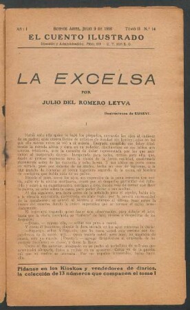 La excelsa : Ilustraciónes de Euseví