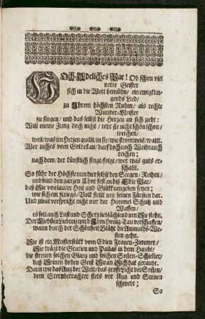 [Glückwunschgedicht]