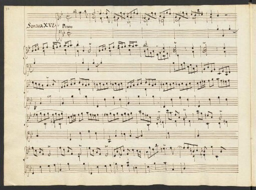 Sonaten; cemb; B-Dur; K 16; op.1/16