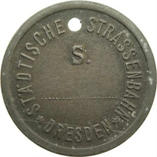 Dresden - Marke, Städtische Straßenbahn