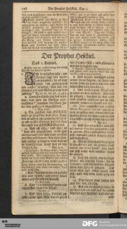 Hesekiel / Ezechiel