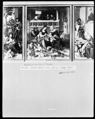 Der Torgauer Altar — Die heilige Sippe