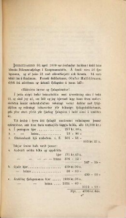 Skýrslur og reikníngar hins Íslenzka Bókmentafélags. 1888