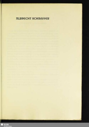 Albrecht Schaeffer