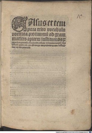 Casua et tempora trito vocabulo vocitata : pro iuuenu[m] ad grammatices apicem instituendo[rum] capacitate perutilia. succinctim collecta ...