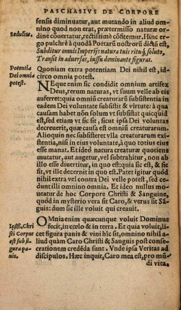 Liber de corpore et sanguine Domini