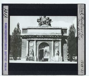 Wesel, Berliner Tor : Ansicht der Feldseite
