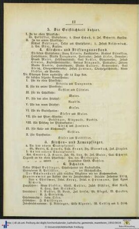 5. Kirchen- und Armenpfleger.