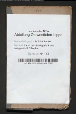 Erblasser: Baumeister, Johann Friedrich: