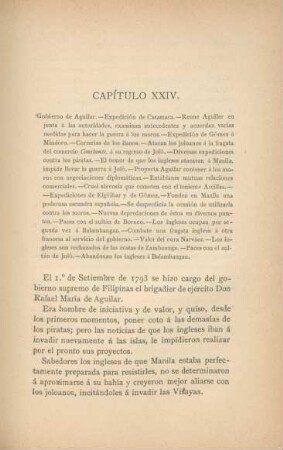 Capítulo XXIV. Gobierno de Aguilar ...