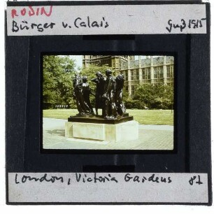 Rodin, Die Bürger von Calais (Serie),London, Rodin, Die Bürger von Calais