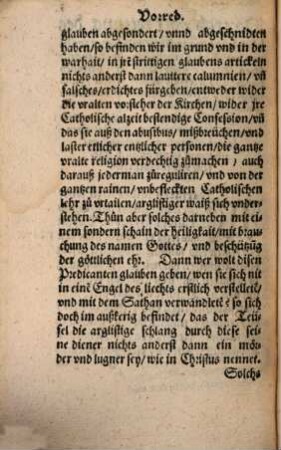 Prodromvs oder Vortrab, Der rettung deß büchleins, von rechter, ordentlicher wahl, vnd berüff, der Catholischen, vnd Euangelischen Priester vnd Prediger : Darinnen durch vnparteysche Richter, erklert, vnd gründlich dargethan wirdt, wie felschlich, vnd betrieglich Georg Nigrinus Lutherischer Predicant, vnnd andere seine Aidgenossen, sich der lehr, glauben vnd Confession der vralten Apostolischen lehrer rhümen vnd gebrauchen, jedermann gantz lustig zülesen, vnd zübedencken