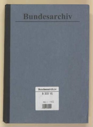 Verzeichnis der Gemälde aus dem Münchner Führerbau ("Neufassung"): Bd. 3 / 4