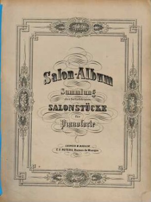Salon-Album : Sammlung der beliebtesten Salonstücke für Pianoforte, 5