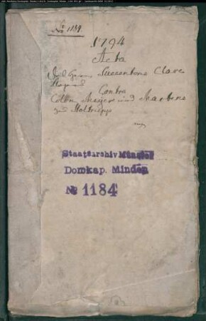 Succentor Clare ./. Kolonen Meyer, Siekemeyer und Martens wegen Zinsrückständen