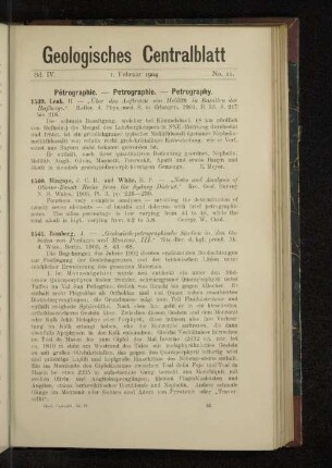 1. Februar 1904 No. 11