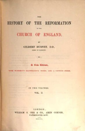 The history of the reformation of the Church of England, 2
