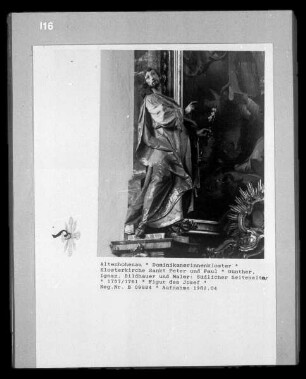 Südlicher Seitenaltar — Figur des Josef