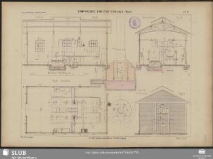 Taf. X. Dampfkessel Cie. De Fives-Lille (Nord)