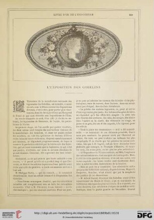 L'exposition des Gobelins