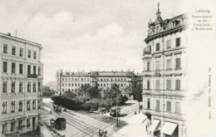 Leipzig: Schmuckplatz an der Frankfurter- u. Waldstrasse