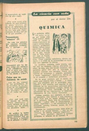 Química : La ciencia con soda