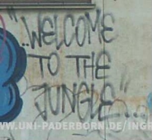 "..WELCOME TO THE JUNGLE"...