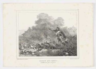 Sauve qui peut!..., Blatt 11 der Folge "Album de 1833"