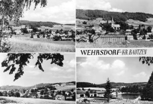 Sohland a. d. Spree-Wehrsdorf. Ortsansichten, Ansichtskarte