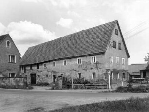 Bauernhof : Birkwitz-Pratzschwitz. Dorfplatz Pratzschwitz. Bauernhof, Pratzschwitzer Straße, am Dorfplatzausgang in Richtung Birkwitz