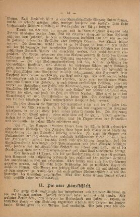 11. Die neue Häuslichkeit
