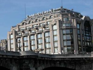 Luxuskaufhaus Samaritaine am Seineufer