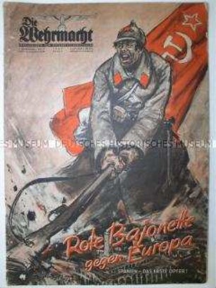 Fachzeitschrift "Die Wehrmacht" zum Spanischen Bürgerkrieg