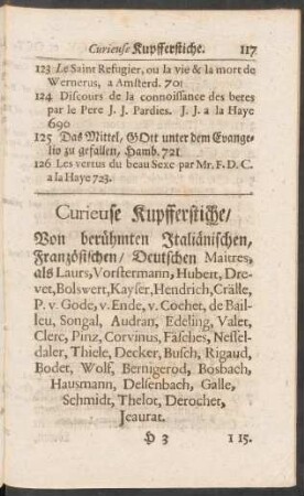 Curieuse Kupfferstiche