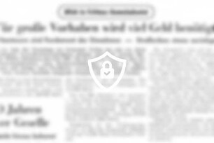 Für großes Vorhaben wird viel Geld benötigt