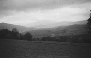 Lamer Winkel : Blick vom Oberhaidersberg in den Lamer Winkel bei Lohberg
