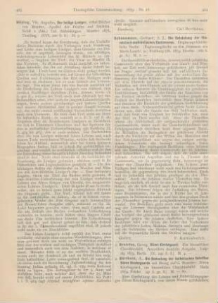 424-426 [Rezension] Bärthold, A., Die Bedeutung der ästhetischen Schriften Sören Kierkegaards mit Bezug auf G. Brandes: Sören Kierkegaard, ein literarisches Charakterbild