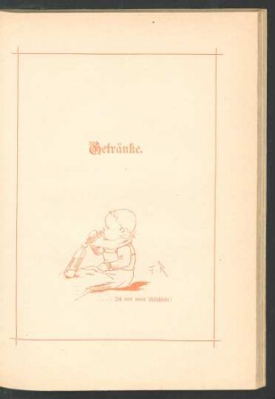 Getränke.