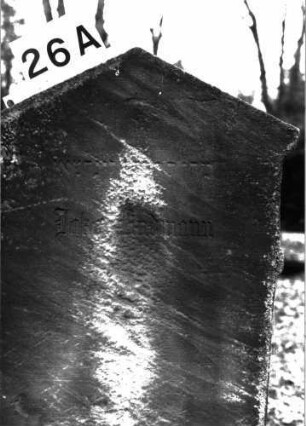 Grabstein A I/9/26A