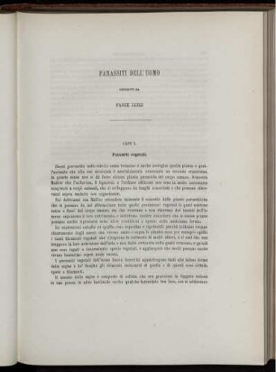 Parassiti Dell' Uomo