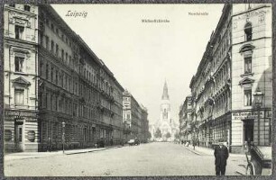 Leipzig. Nordstraße. Michaeliskirche